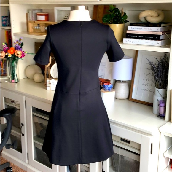 Vince Drop-hem Black Dress - Picture 2 of 6